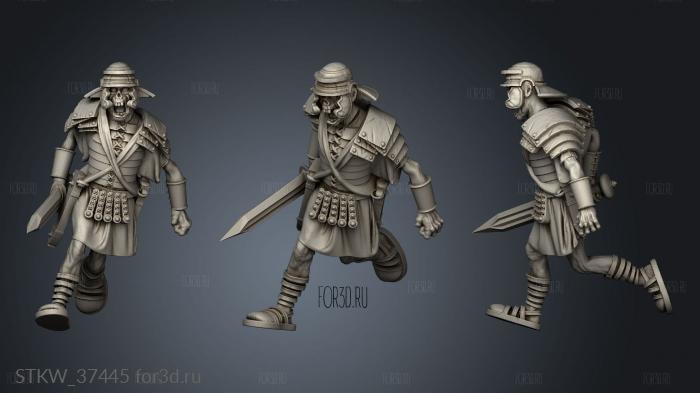 LEGIONNAIRE CHARGING 3d stl модель для ЧПУ