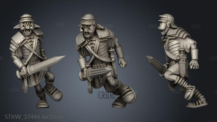 LEGIONNAIRE CHARGING 3d stl модель для ЧПУ