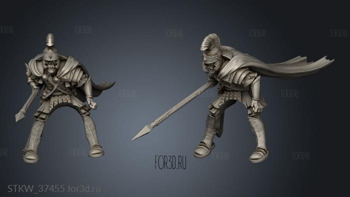 PRAETORIAN ON HORSE stl model for CNC