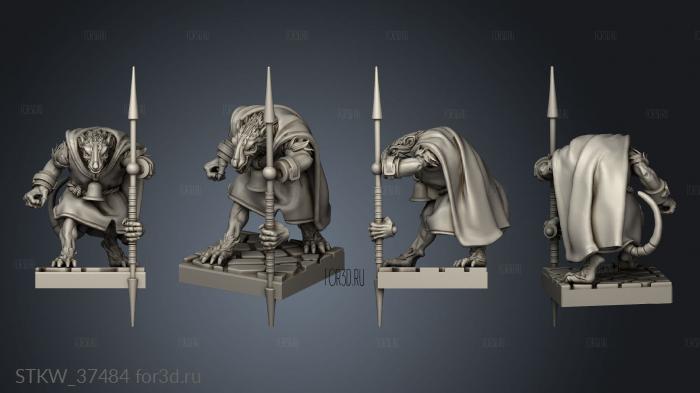 LEGION Rats Rat stl model for CNC