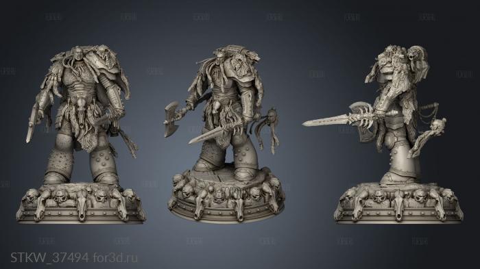 Leman Russ 3d stl модель для ЧПУ