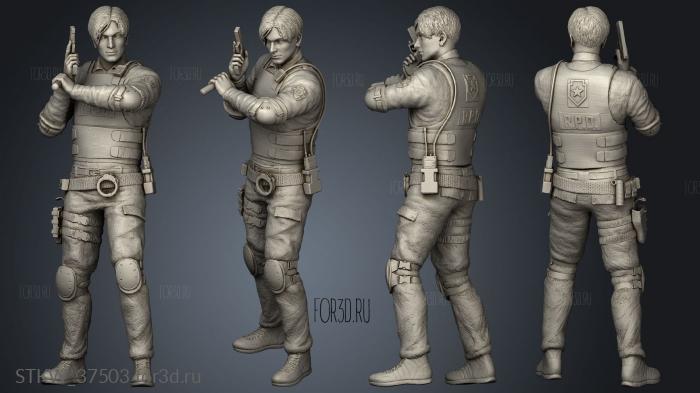 leon kennedy Resident Evil leon kennedy 3d stl модель для ЧПУ