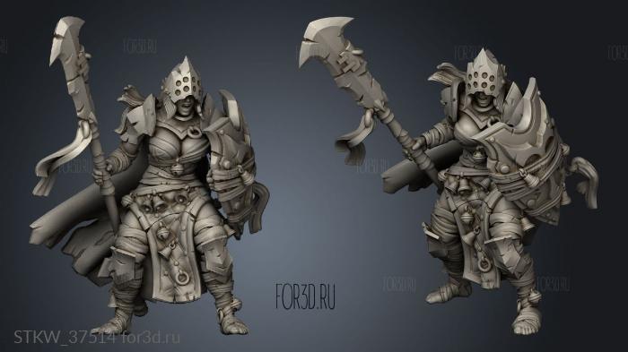 Lerta the Cursed Alt 3d stl модель для ЧПУ