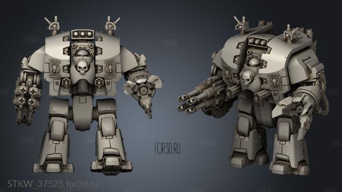 Leviathan Dreadnought Center Torso 3d stl модель для ЧПУ