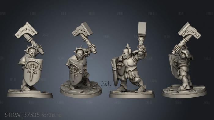 Liberators Hammer stl model for CNC