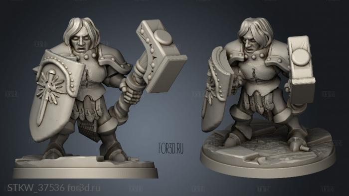 Liberators Hammer stl model for CNC