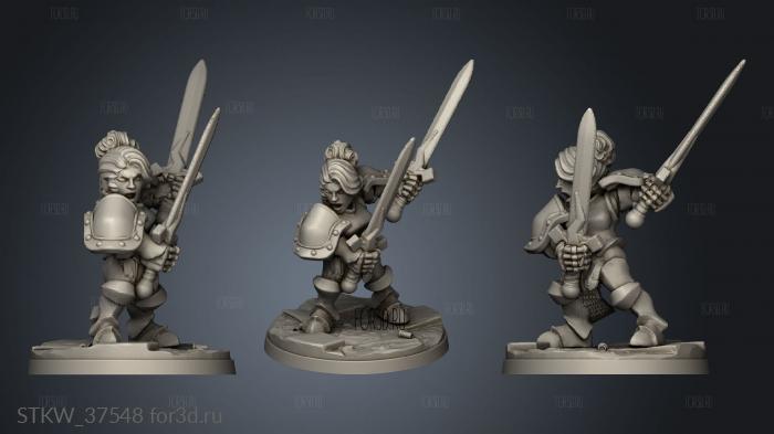 Liberators Sword stl model for CNC