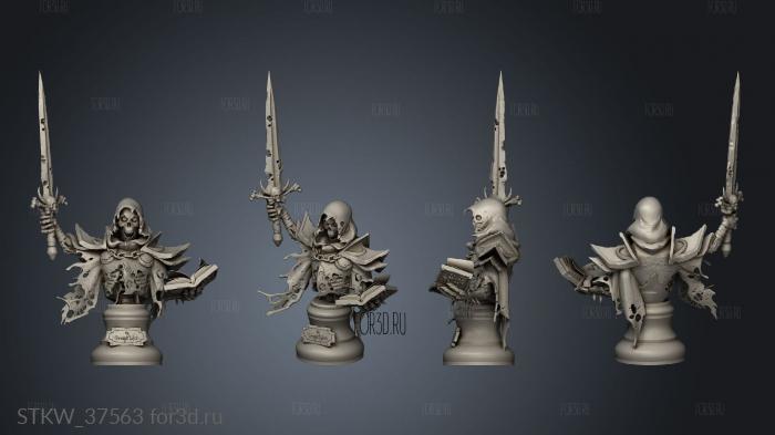 Lich stl model for CNC