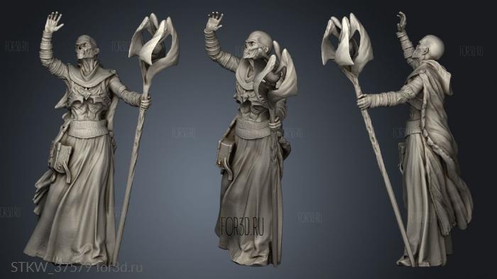 Lich Male Blood Sacrifice Ritual 3d stl модель для ЧПУ