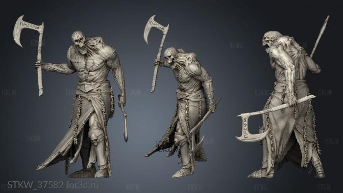 Lich Thicker Mesh safer for Berserker Flame 3d stl модель для ЧПУ