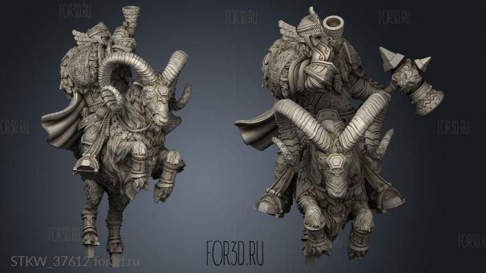 Light in the shadow Guardian Firebeard 3d stl модель для ЧПУ