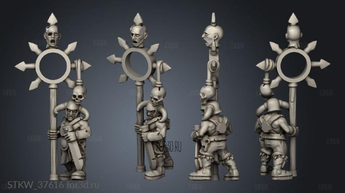 light infantry stl model for CNC