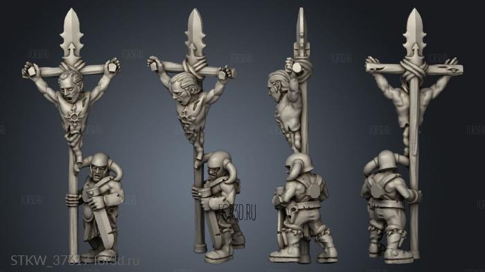 light infantry stl model for CNC