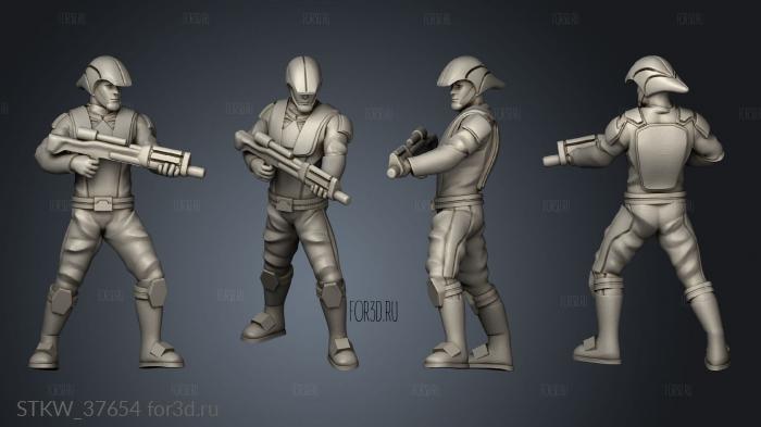 Light Trooper Repeater 3d stl модель для ЧПУ