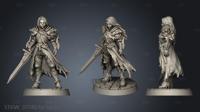 locked stretch goals Lydia with base stl model for CNC