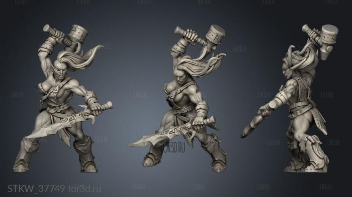 Logranna Hellforge for stl model for CNC