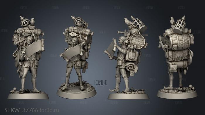 Loot Adventurer stl model for CNC