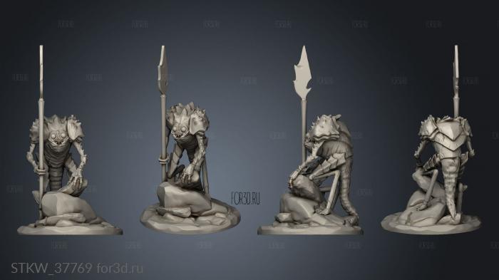 Lootbag Ice Fiend stl model for CNC