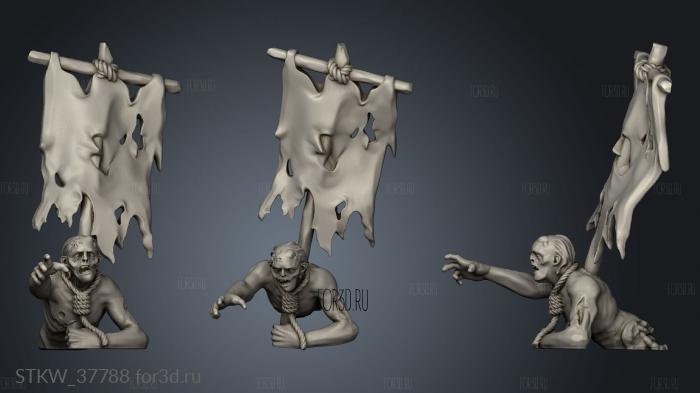 LORD ZOMBIES stl model for CNC