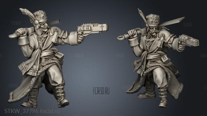 Infantry sergeant 3d stl модель для ЧПУ