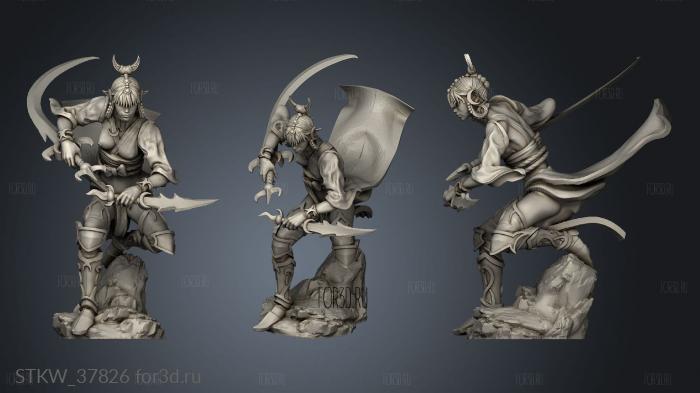 Lost Kingdom Bugeisha 3d stl модель для ЧПУ