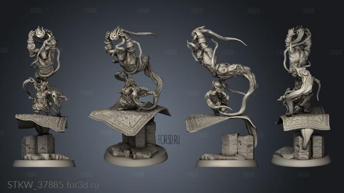 Lost ingdom Magmar Realm stl model for CNC