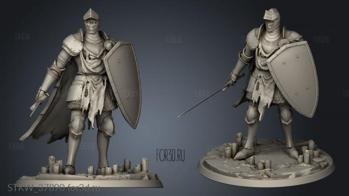 Lothric KNIGHT Dark Souls stl model for CNC