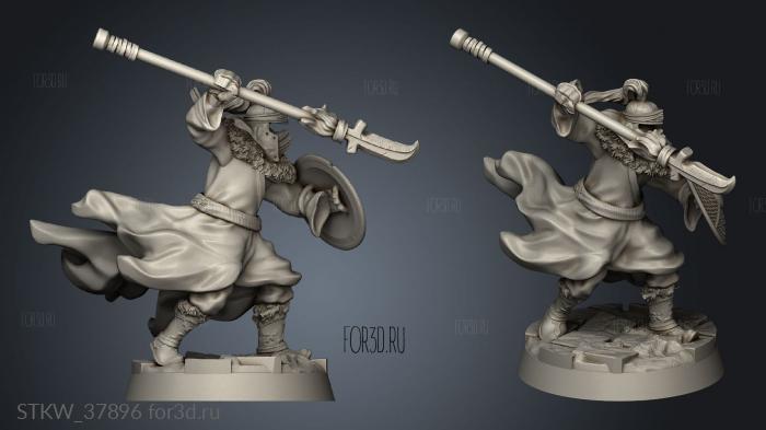 Random Dark Spean rider stl model for CNC