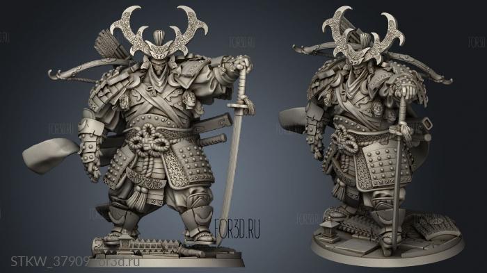 Samurai Kyodai Bushi 3d stl модель для ЧПУ