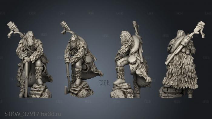 Adventurers Ranged stl model for CNC