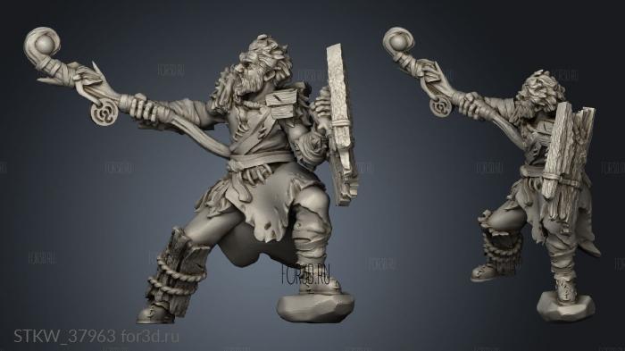 Spiritual Warriors 3d stl модель для ЧПУ