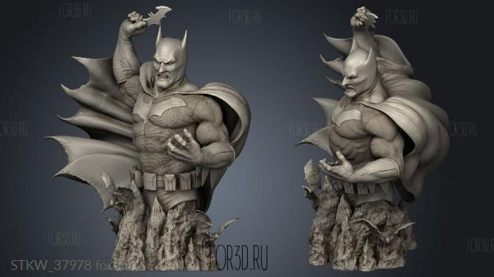 Luciano Berutti Batman Bat stl model for CNC