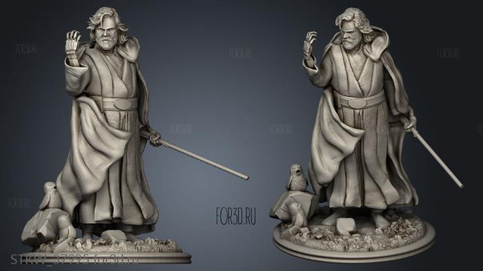 Luke Skywalker Ge lock stl model for CNC