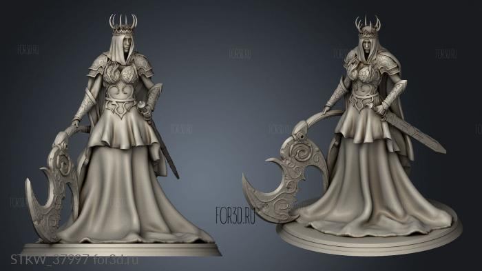 Luna Princess Ash stl model for CNC