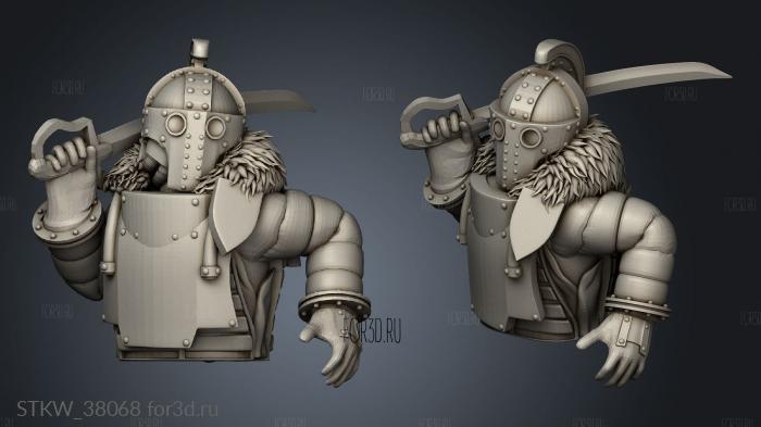 campaign commander stl model for CNC