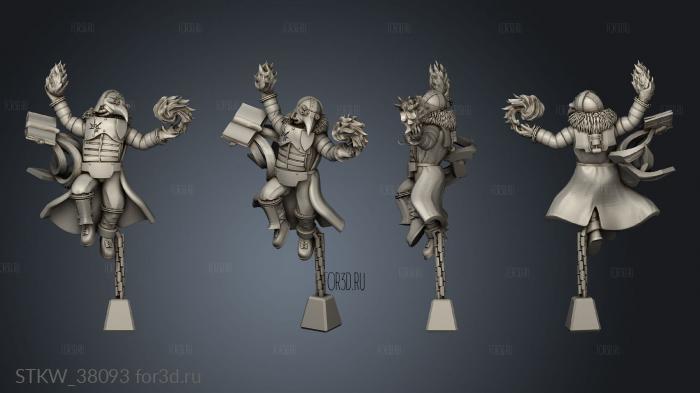 campaign lord conjurer stl model for CNC