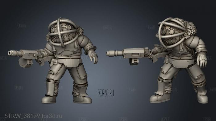 Siege Breakers Breaker stl model for CNC