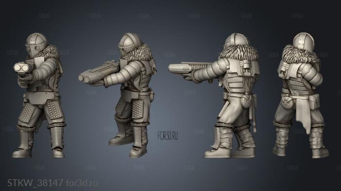 Weapons Solar Rifle 3d stl модель для ЧПУ