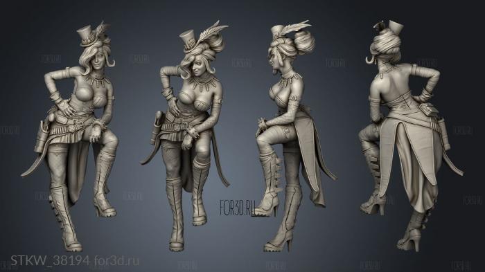 Mad Moxxi Blands NSFW stl model for CNC