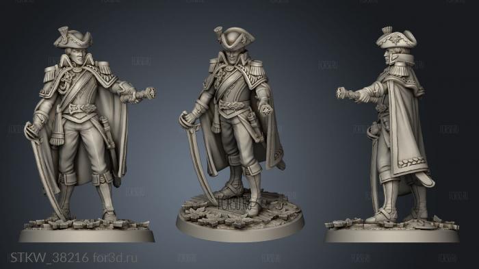 Magitek Fusilier Cuirassier Captain stl model for CNC