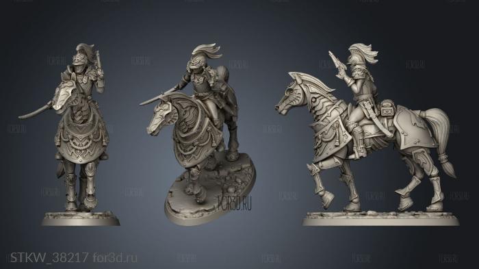 Magitek Fusilier Cuirassier Captain stl model for CNC