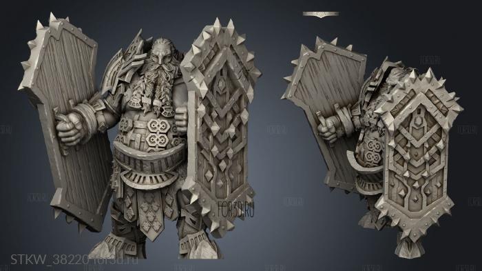 Magma lords Fire Giant Juggernaut stl model for CNC