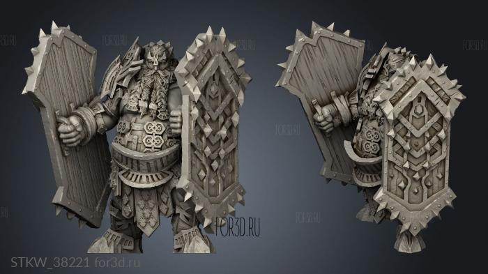 Magma lords Fire Giant Juggernaut 3d stl модель для ЧПУ