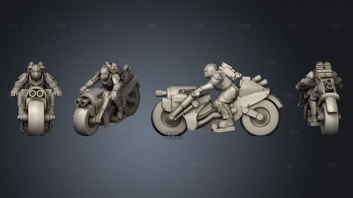 BS Biker Sisters 1 stl model for CNC