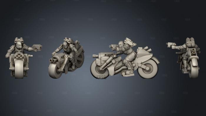 BS Biker Sisters 2 stl model for CNC