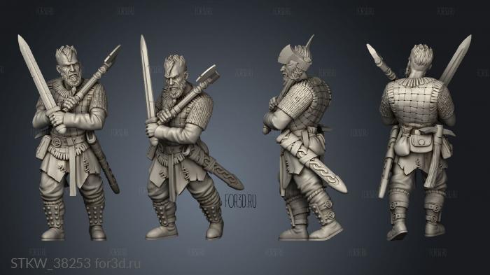 magni the boatman stl model for CNC