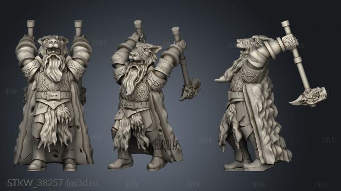 Magori Middenheim teuton hammer 3d stl модель для ЧПУ