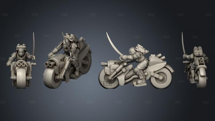 BS Biker Sisters 3 stl model for CNC