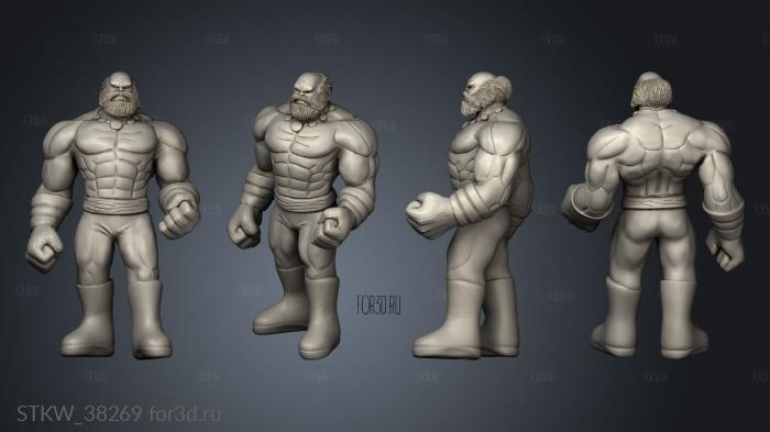 mahulk stl model for CNC