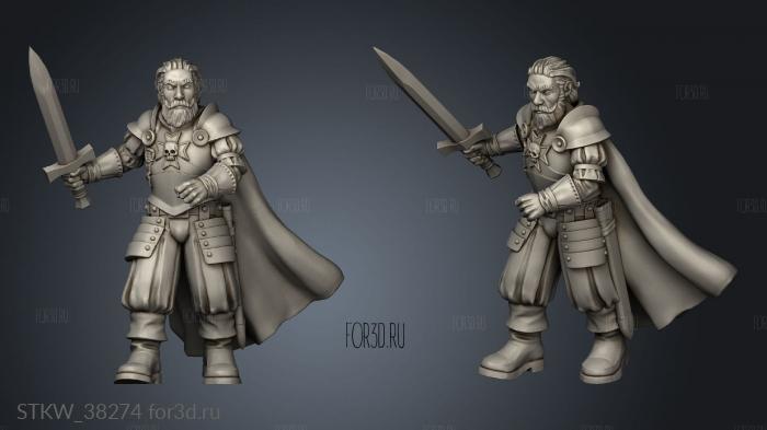 Sir Ragnar stl model for CNC